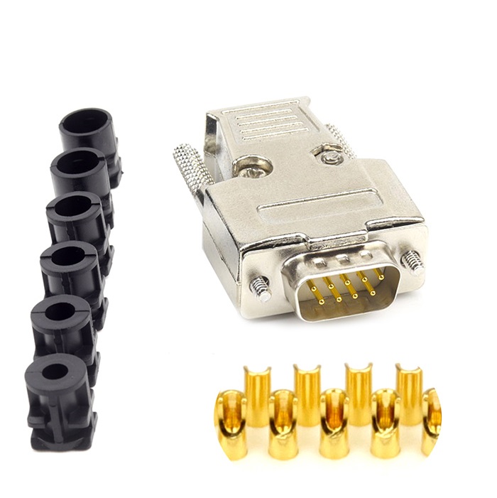 Đầu nối DB9 RS232 mạ vàng chống han rỉ