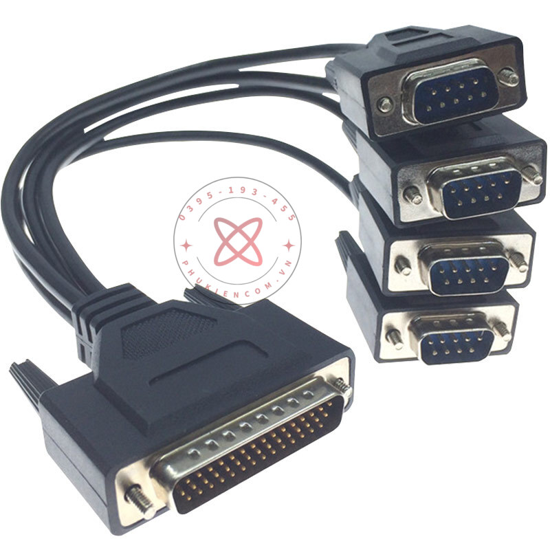 Dây Cáp IEEE1284, Cáp db44 ra 4 cổng, Cáp nguồn ATX 24Pin