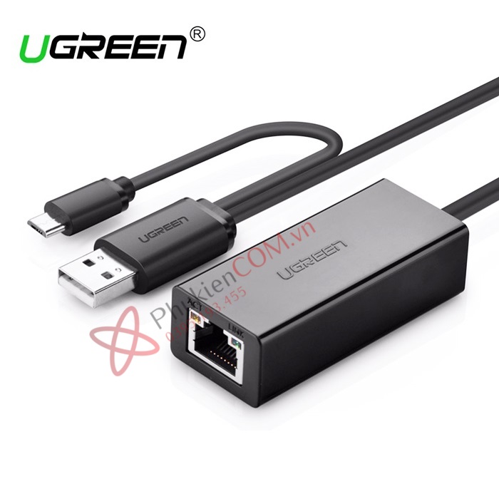 Cáp Chuyển USB to LAN Ugreen 30219 – Giải Pháp Mạng Dây Nhanh Chóng, Tiện Lợi
