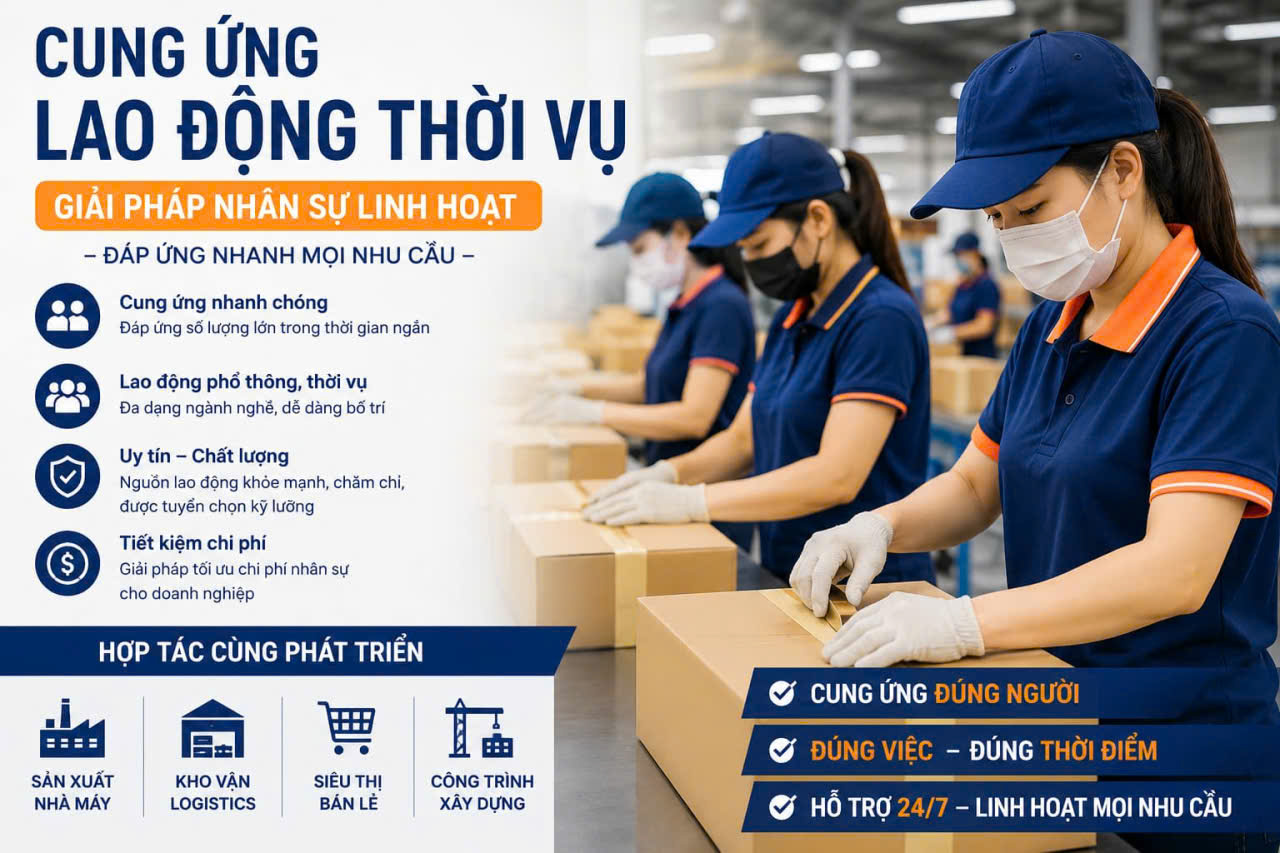 Dịch Vụ Cung Ứng Nhân Lực Hà Nội Uy Tín