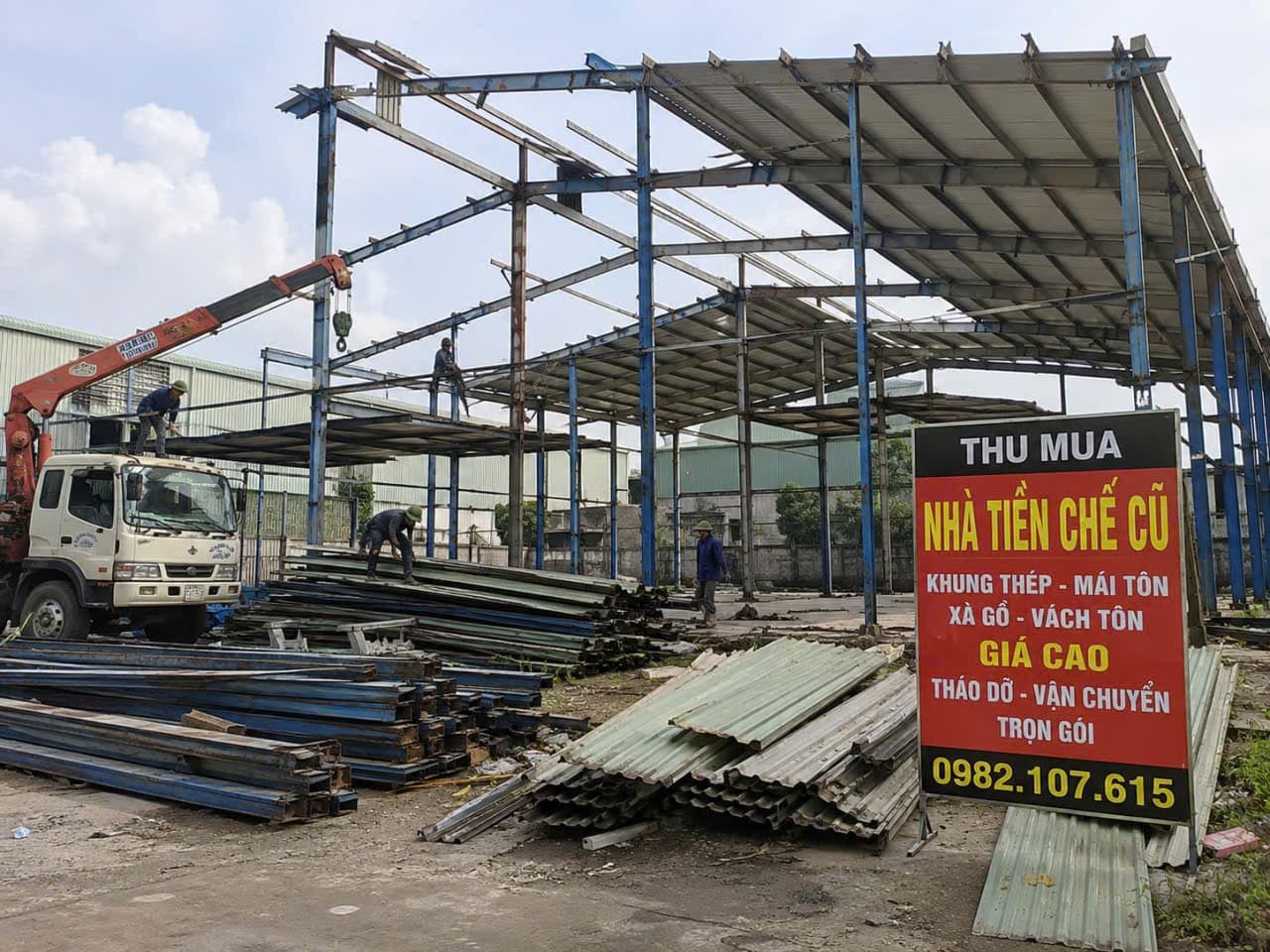 Thu mua nhà xưởng cũ tại Hà Nộ